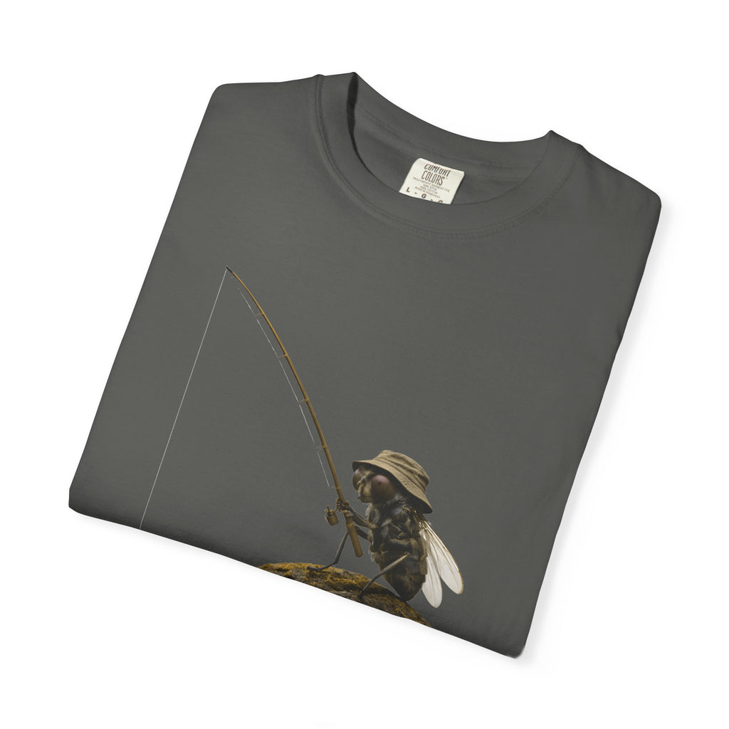Fishing Bee T-Shirt — Vintage Bee Fisherman Graphic Tee