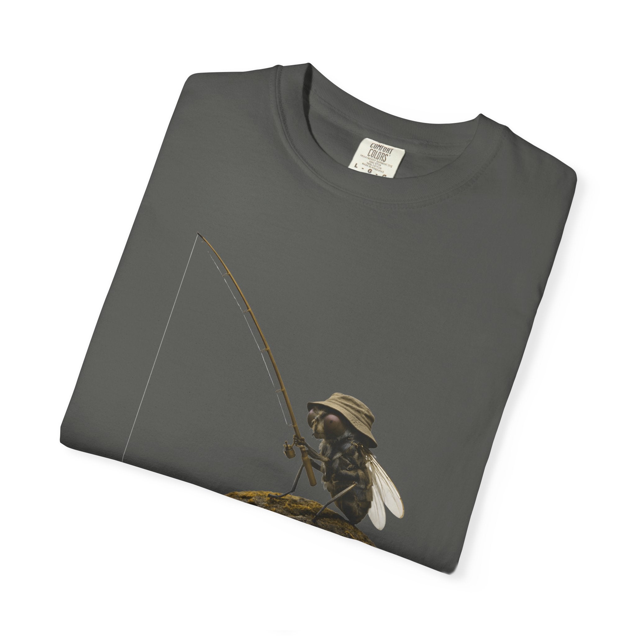 Fishing Bee T-Shirt — Vintage Bee Fisherman Graphic Tee