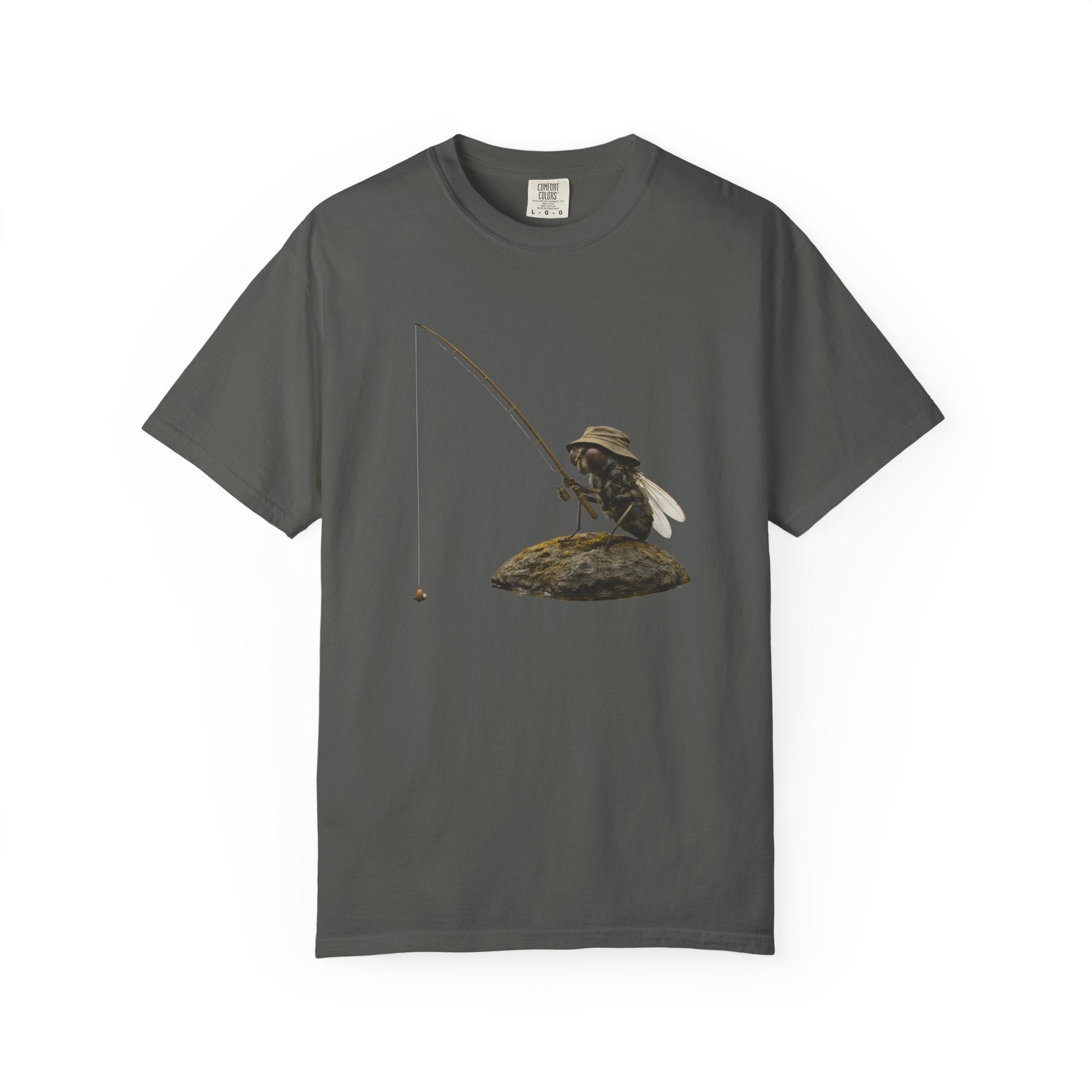 Fishing Bee T-Shirt — Vintage Bee Fisherman Graphic Tee