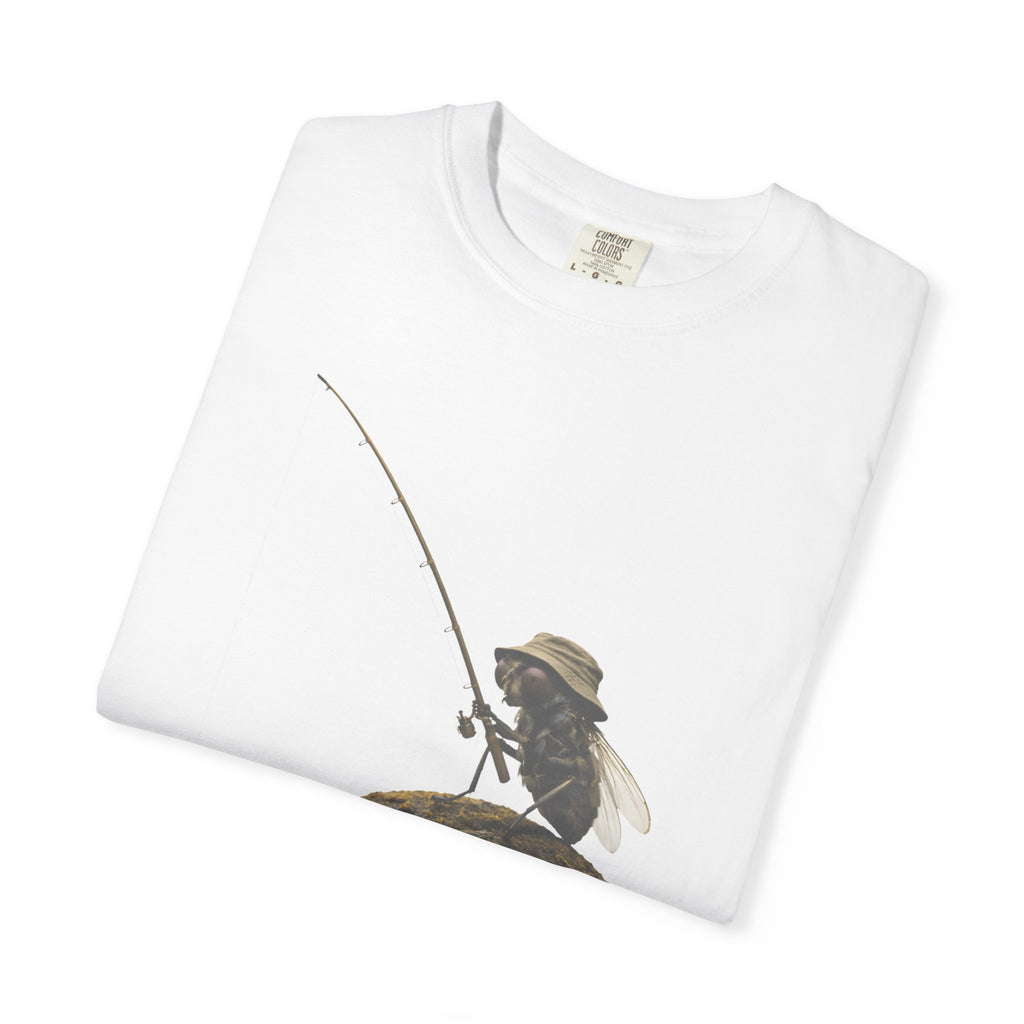 Fishing Bee T-Shirt — Vintage Bee Fisherman Graphic Tee