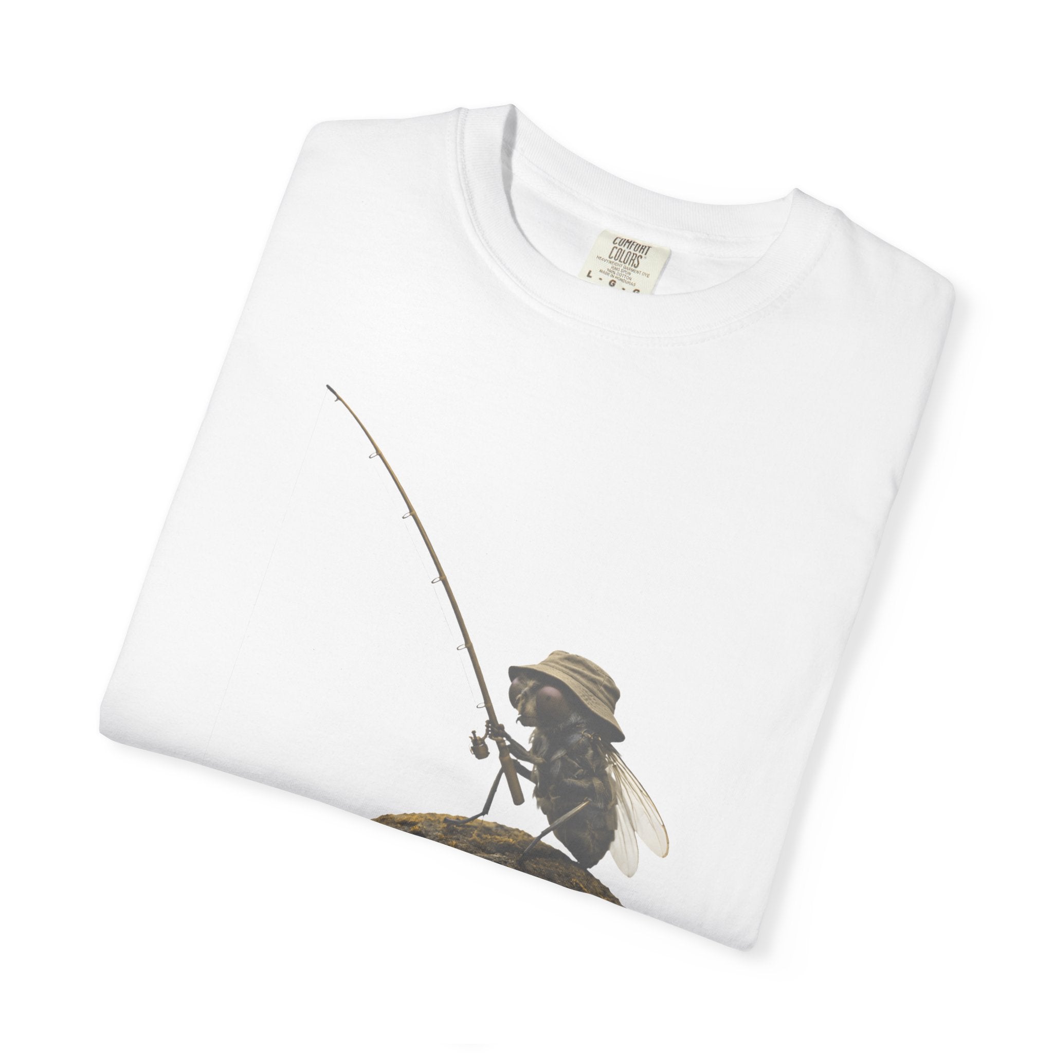 Fishing Bee T-Shirt — Vintage Bee Fisherman Graphic Tee