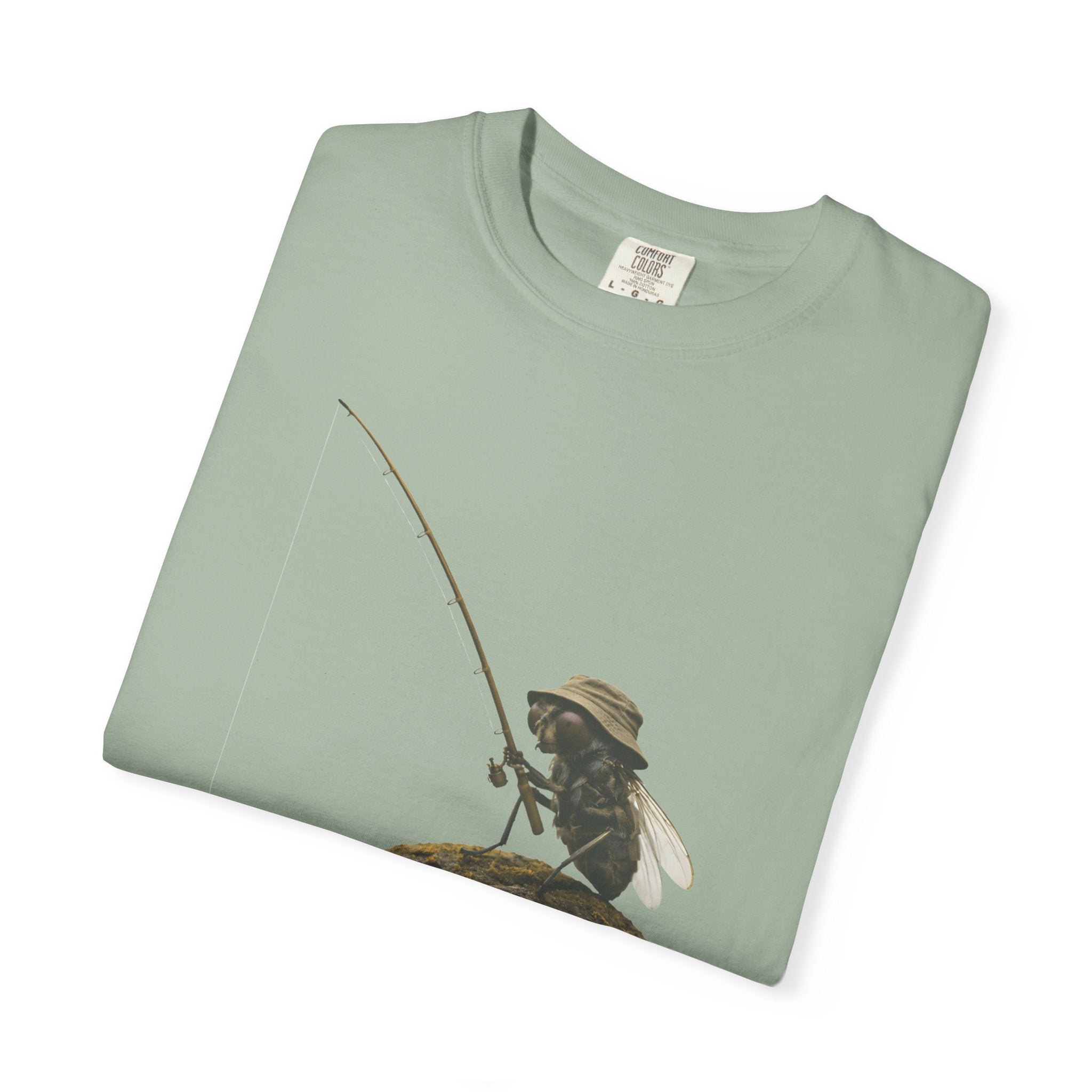 Fishing Bee T-Shirt — Vintage Bee Fisherman Graphic Tee