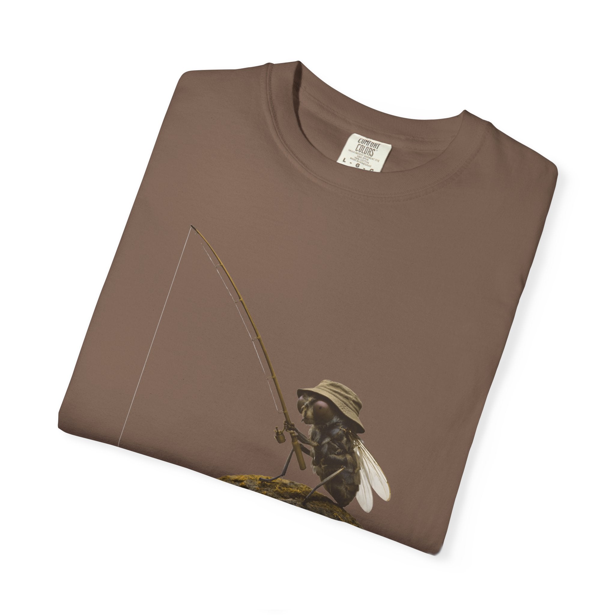 Fishing Bee T-Shirt — Vintage Bee Fisherman Graphic Tee