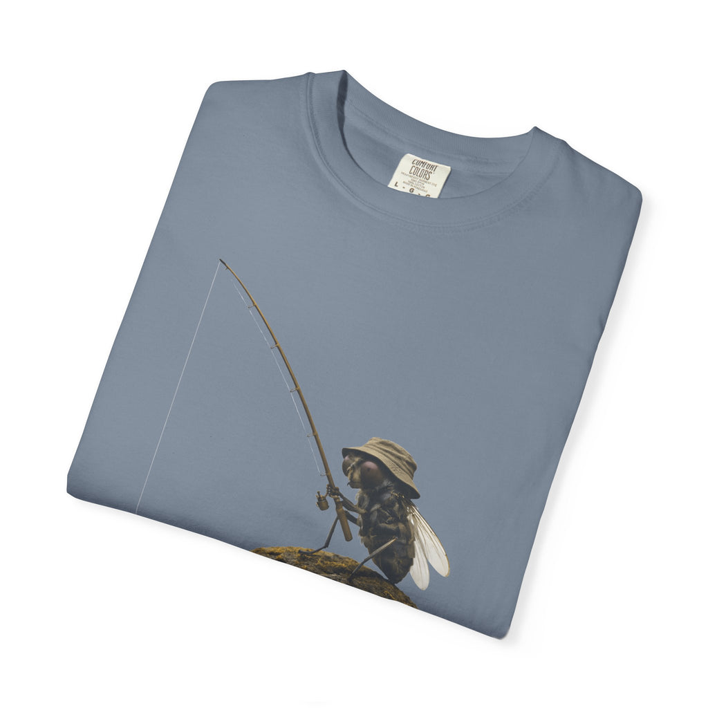 Fishing Bee T-Shirt — Vintage Bee Fisherman Graphic Tee